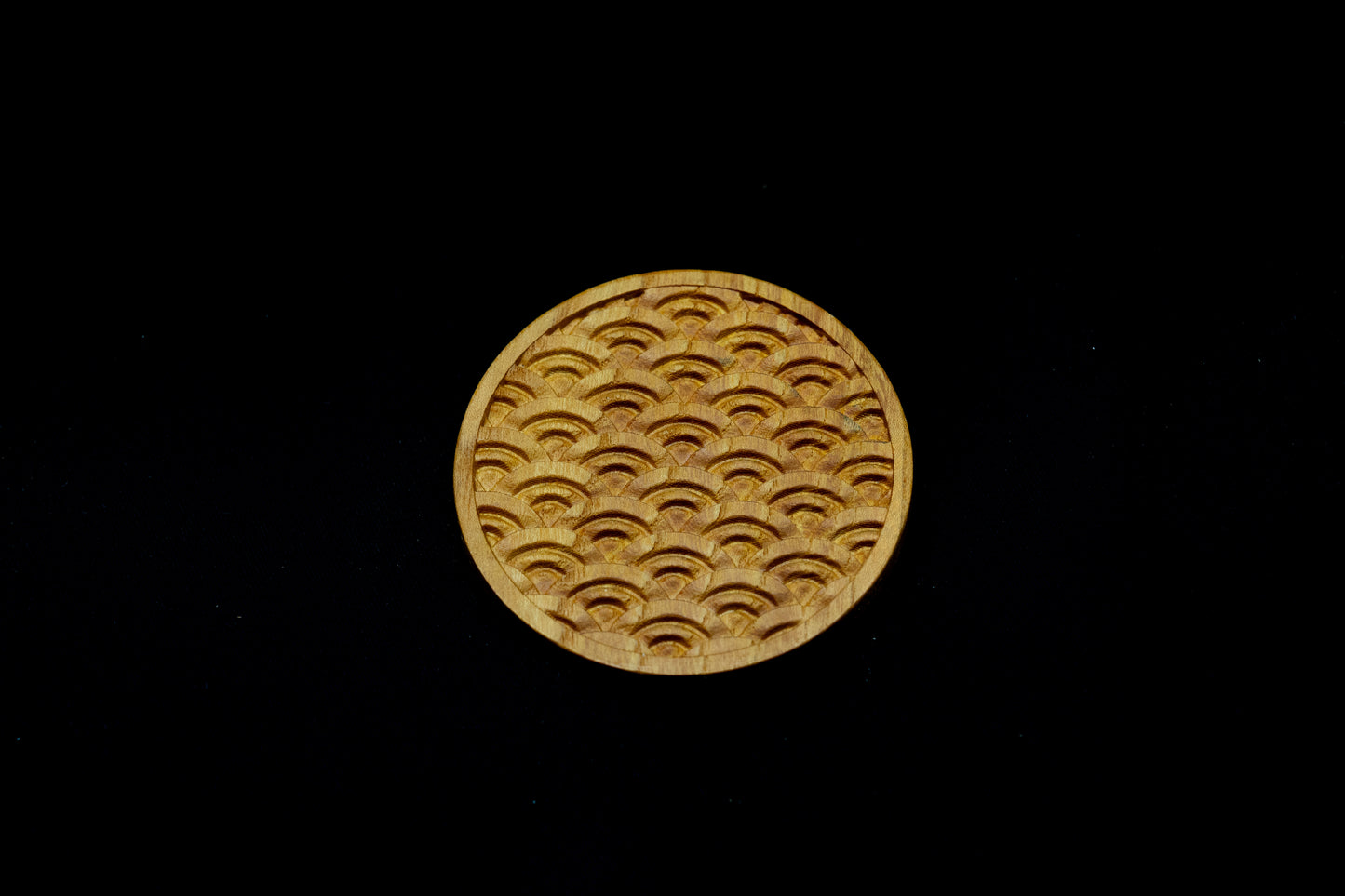Seigaiha Pattern Coaster/青海波杯敷