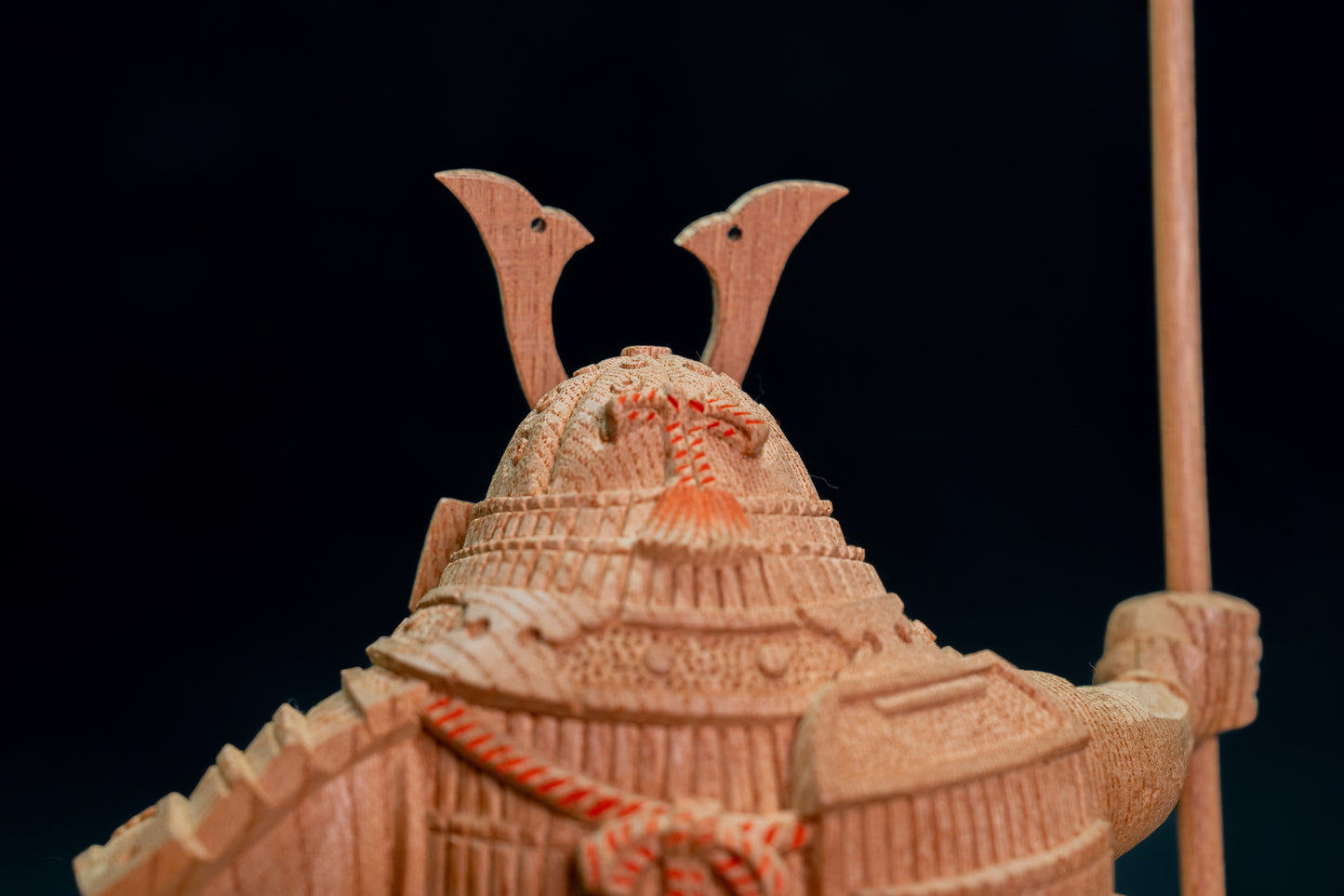 Wooden Warrior Statue – MUSHA/木彫 武者