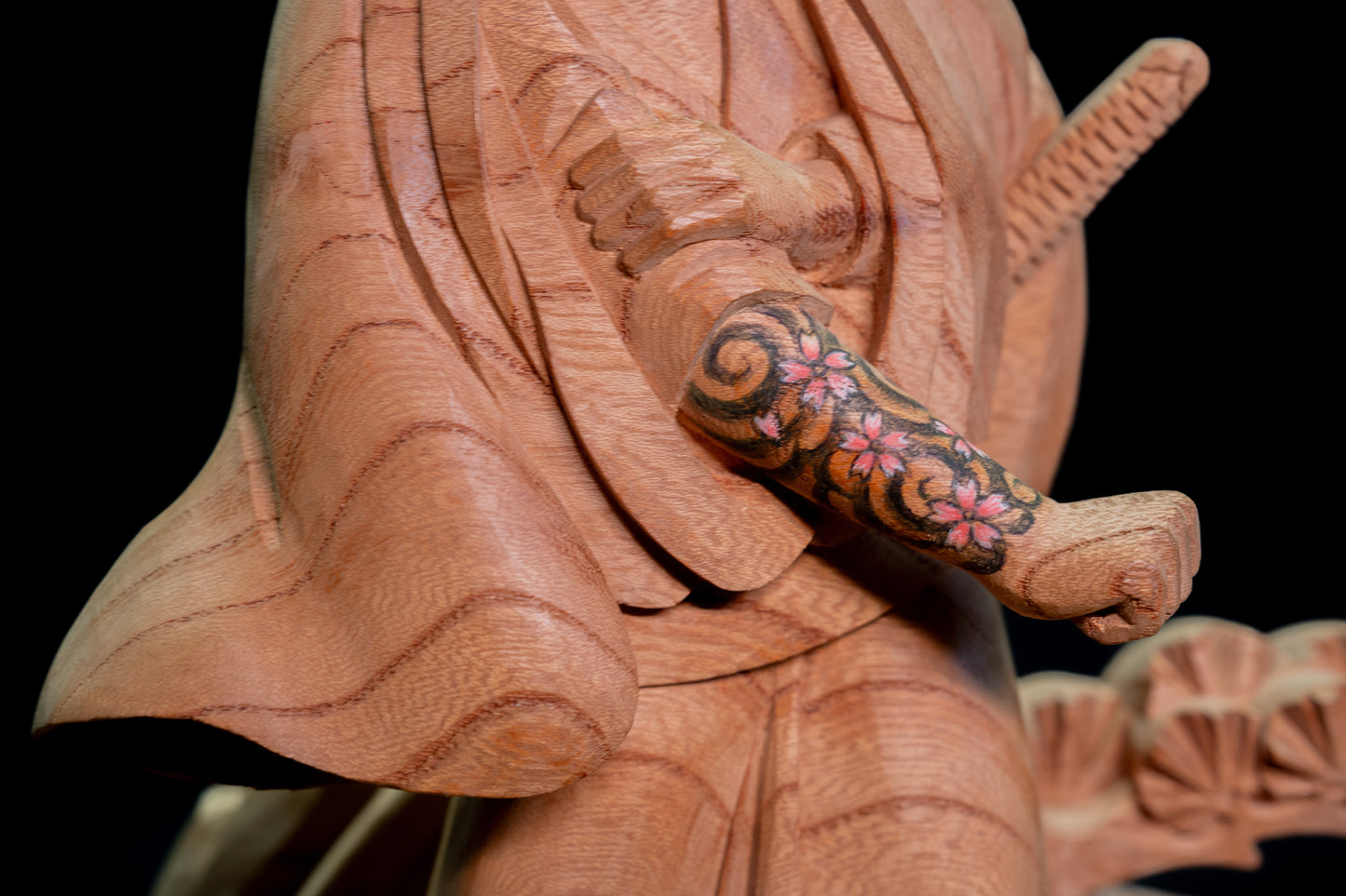 Wood Carving – Kabuki/木彫 – 歌舞伎