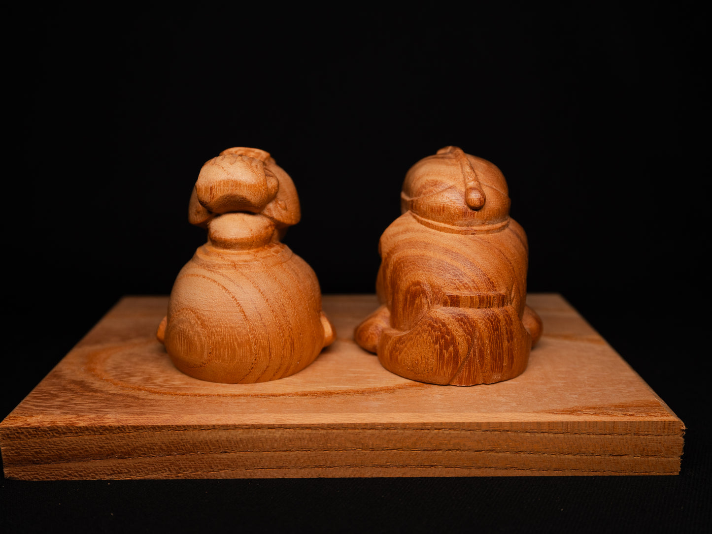 二福 — 福助とお多福/ Nifuku — Fukusuke & Otafuku